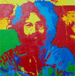 Painting of Jerry Garcia do